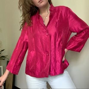 Hearts Of Palm fuchsia top